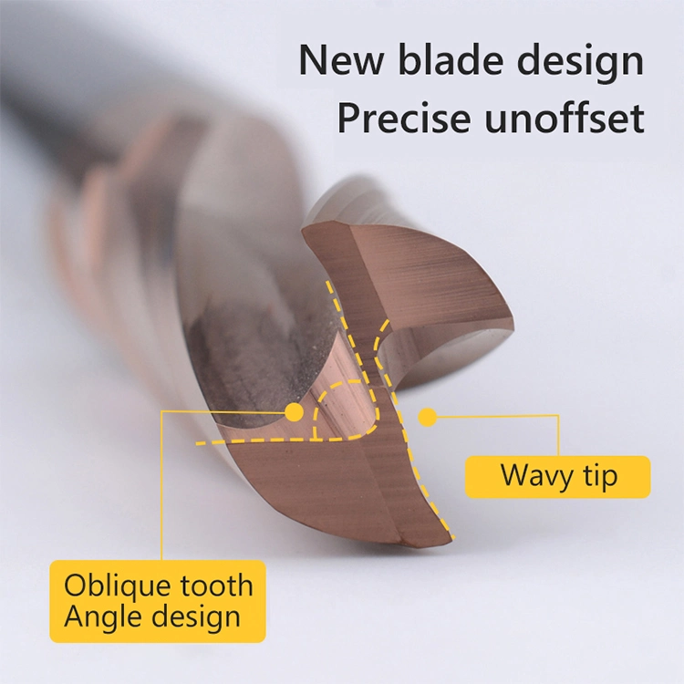 3/4/5/6/7/8mm Solid Carbide Drill Bits for Drilling Blind Wood Hole