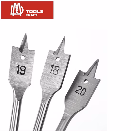Professional Hex Shank Spade Flat Wood Drill Bit for Wood Cutting Drilling